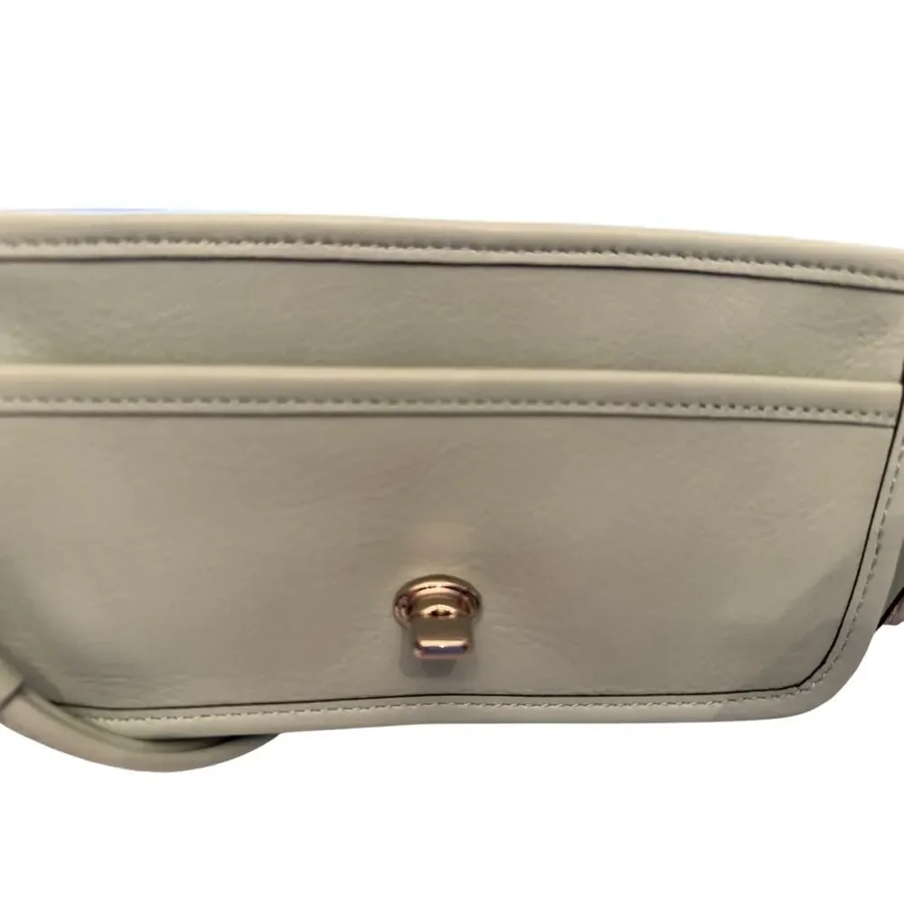 NWT Coach Leather Crossbody Bag Light Green Turnlock Flap – Style 19914 - Picture 10 of 10